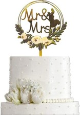 Wedding Cake Topper Mr & Mrs