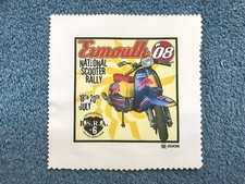 Original 2008 EXMOUTH Scooter Rally Patch LAMBRETTA GP150 GP125 Mods RED BULL