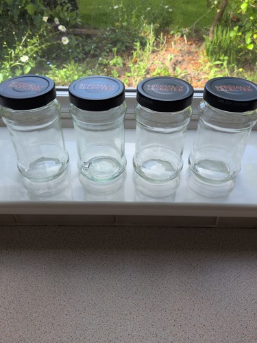 Empty jam jars - jam,