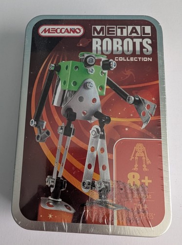 Rare meccano metal robots - rare,