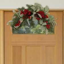 Christmas Swag Mailbox