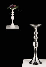 38cm Tall Silver Exotic Table