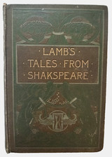 Lamb's Tales From Shakespeare For Young People Charles Lamb Antique Book