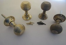 MORTICE DOOR KNOBS old vintage