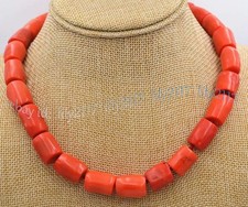 Natural Orange Coral 12-14mm