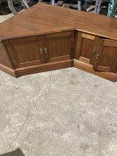 Tv Corner Unit Stand With Cupboard Storage