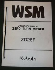 KUBOTA ZD25F ZERO TURN MOWER