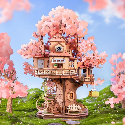Robotime sakura tree house - robotime,