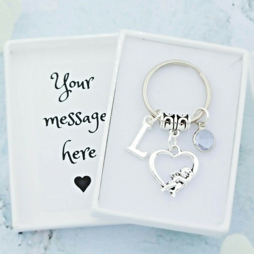 Cherub charm keyring - cherub,