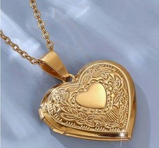 18K Gold plated locket