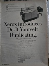 1966 Xerox 2400 do it yourself