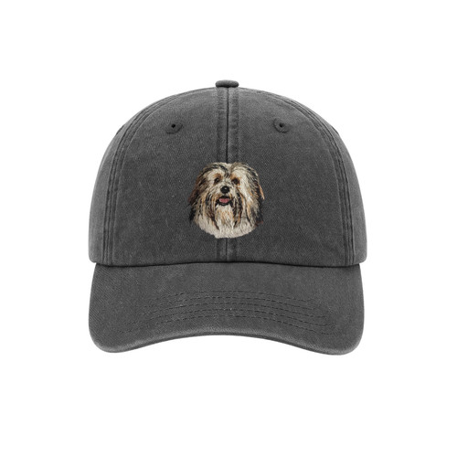 Havanese embroidered baseball - havanese,