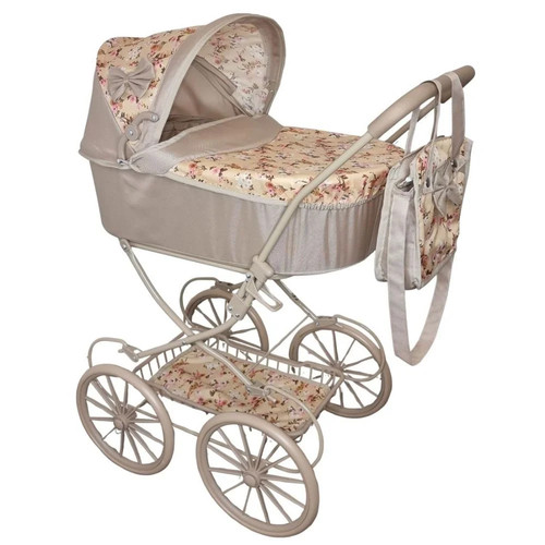 Retro doll pram with - retro,