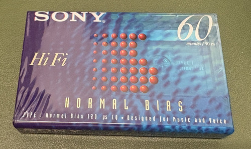 Sealed sony normal bias - sealed,