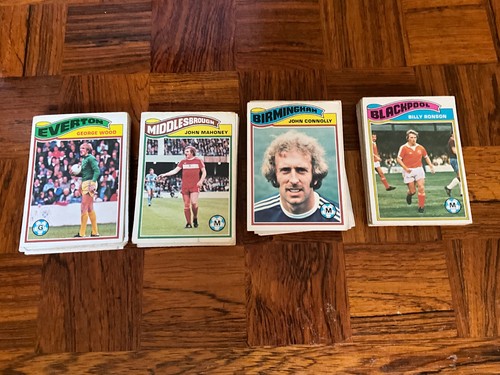 Topps football cards - football, 1978/79