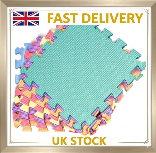 Kids foam play mat tiles - play,