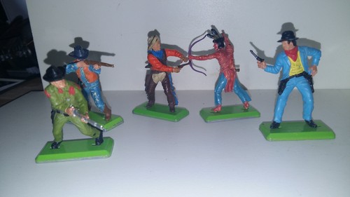 Britains cowboys collectible - 5,