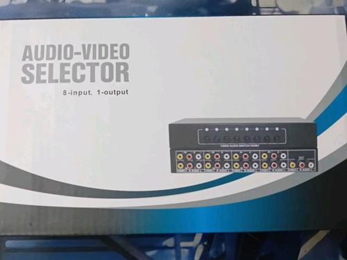 Audio video selector rca - video,