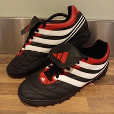Adidas Predator Precision Astro Turf Trainers 00's Black Red Mens Size UK10