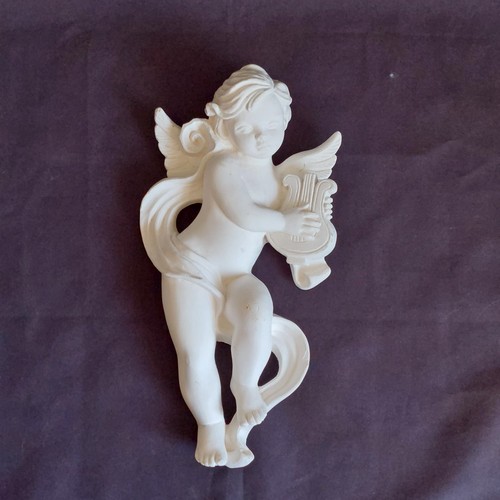 Angel cherub cupid wall - cupid, plaque