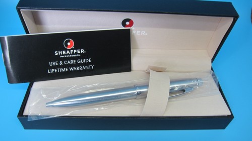 Sheaffer 100 brushed - brushed, chrome