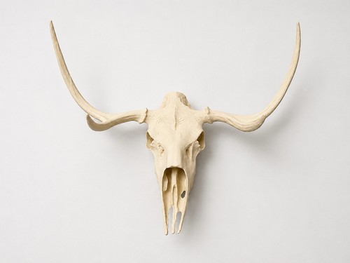 Wall mounted replica deer - wall,