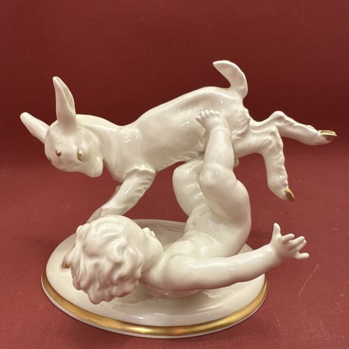 Art deco figurine schaubach - art,