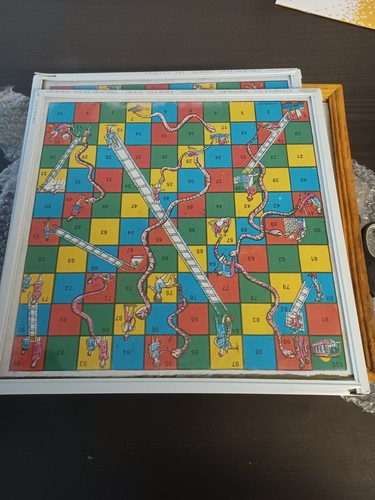 African snake and - , board