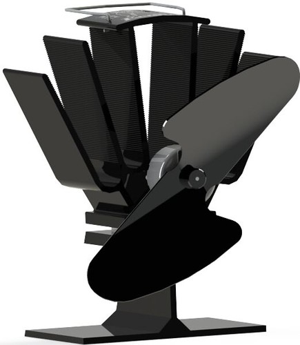 Mini ecofan heat powered - heat,
