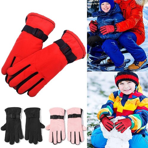 Waterproof kid gloves non slip - kid,