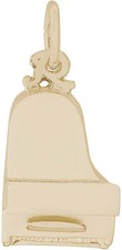 Baby Grand Piano Charm by