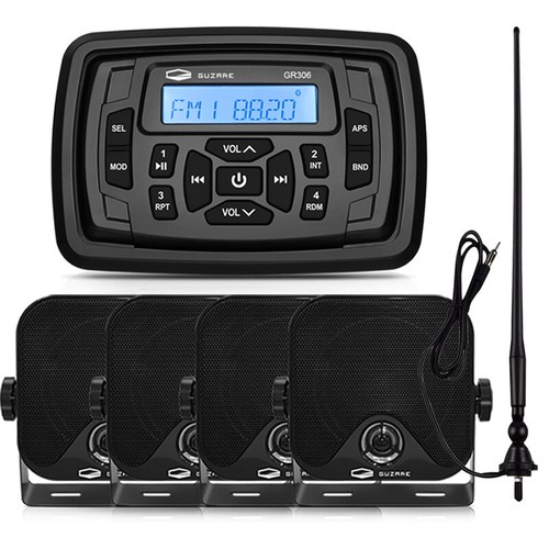 Marine stereo bluetooth boat - marine,