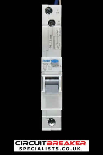 Hager amp curve 6ka 30ma - amp,