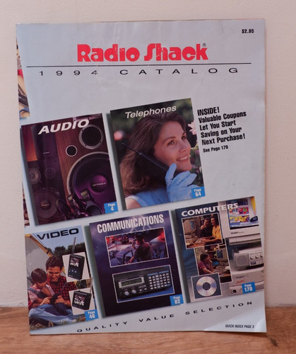 Vintage radio shack 1994 - radio,