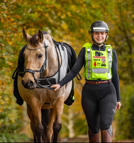 Evoequine rider viz jacket - evoequine, hi-viz