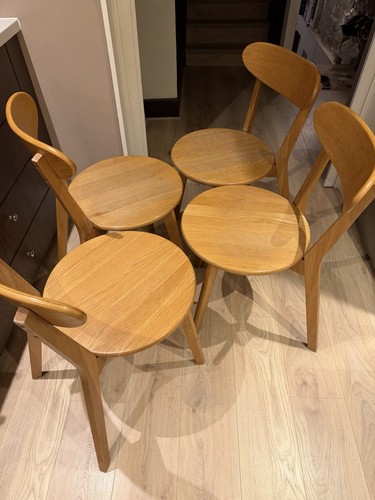 Made set wooden dining - 4,