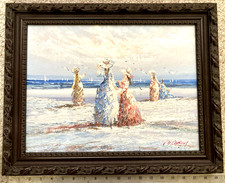 Framed Original Oil Painting -