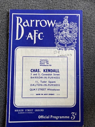 Barrow gateshead 12 57 - barrow,