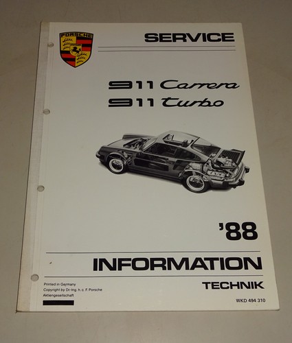 Workshop manual information - manual,