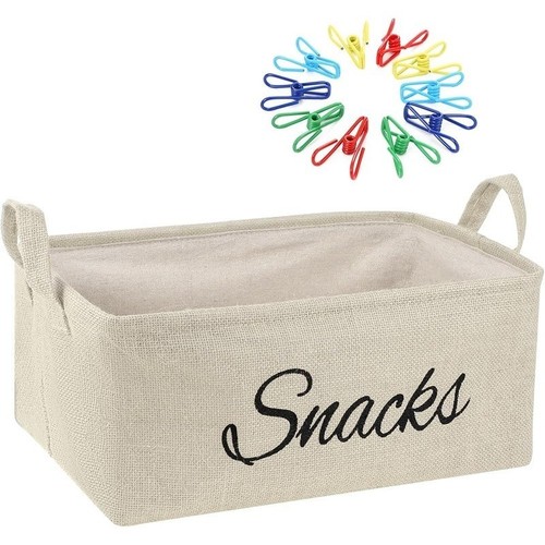 Snack storage bin set chip - snack,