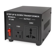 Bronson++ VT 300 Watt Transformer 110 Volt Converter Voltage Converter