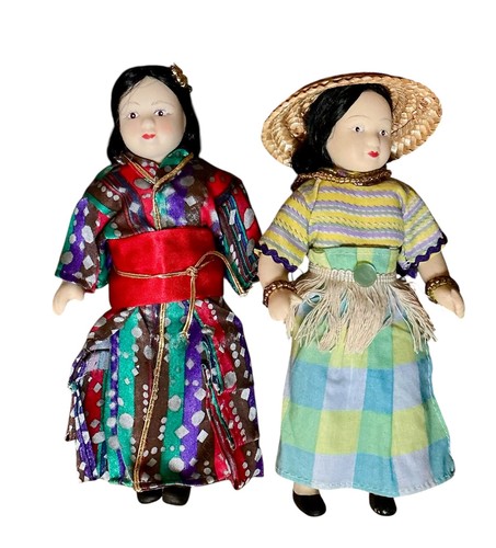 Vintage pair oriental - pair, 8”