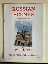 Russian Scenes for alto flute and piano by Paul Lewis