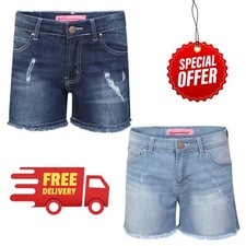Ladies Denim Summer Shorts