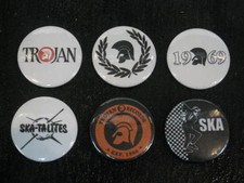 Quality Ska Retro Pin Badge