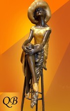 ART DECO BRONZE FIGURINE