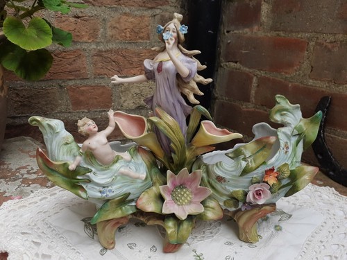 Antique victorian dresden - antique,