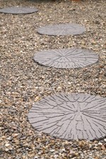 4 x Cracked Log Stepping