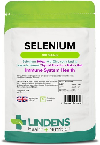 Selenium 100mcg with zinc - selenium,