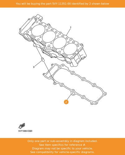 Yamaha gasket cylinder - gasket,,